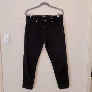 Banana Republic black skinny jeans sz 31